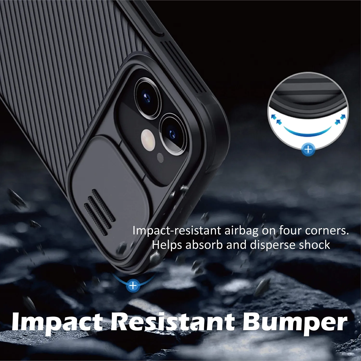 CloudValley iPhone 12 Pro Max Cover MagSafe Nera Sottile