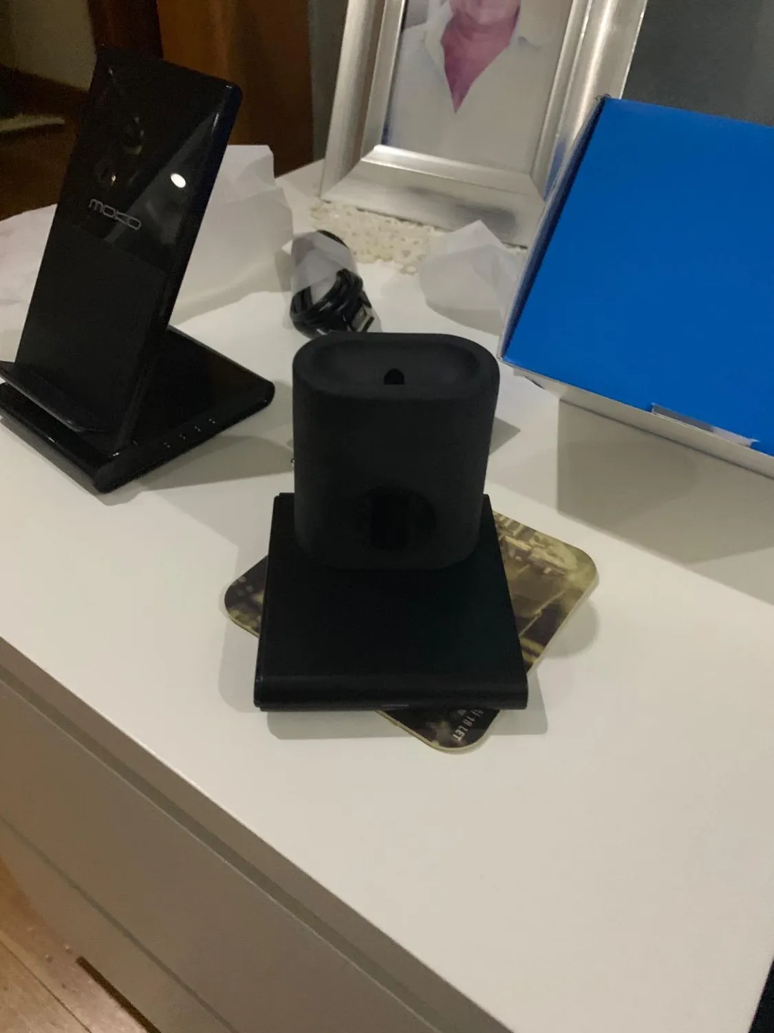 MoKo Stazione Ricarica Wireless 3in1 iPhone Watch AirPods QC3.0