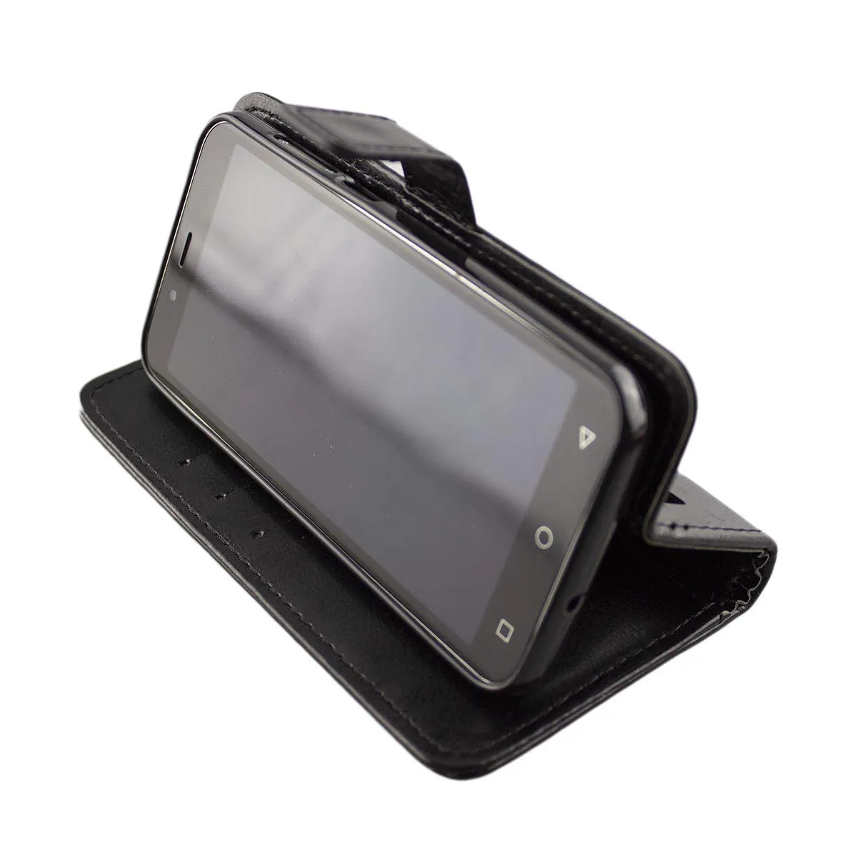 caseroxx Bookstyle custodia PEAQ PSP 400 nera portafoglio