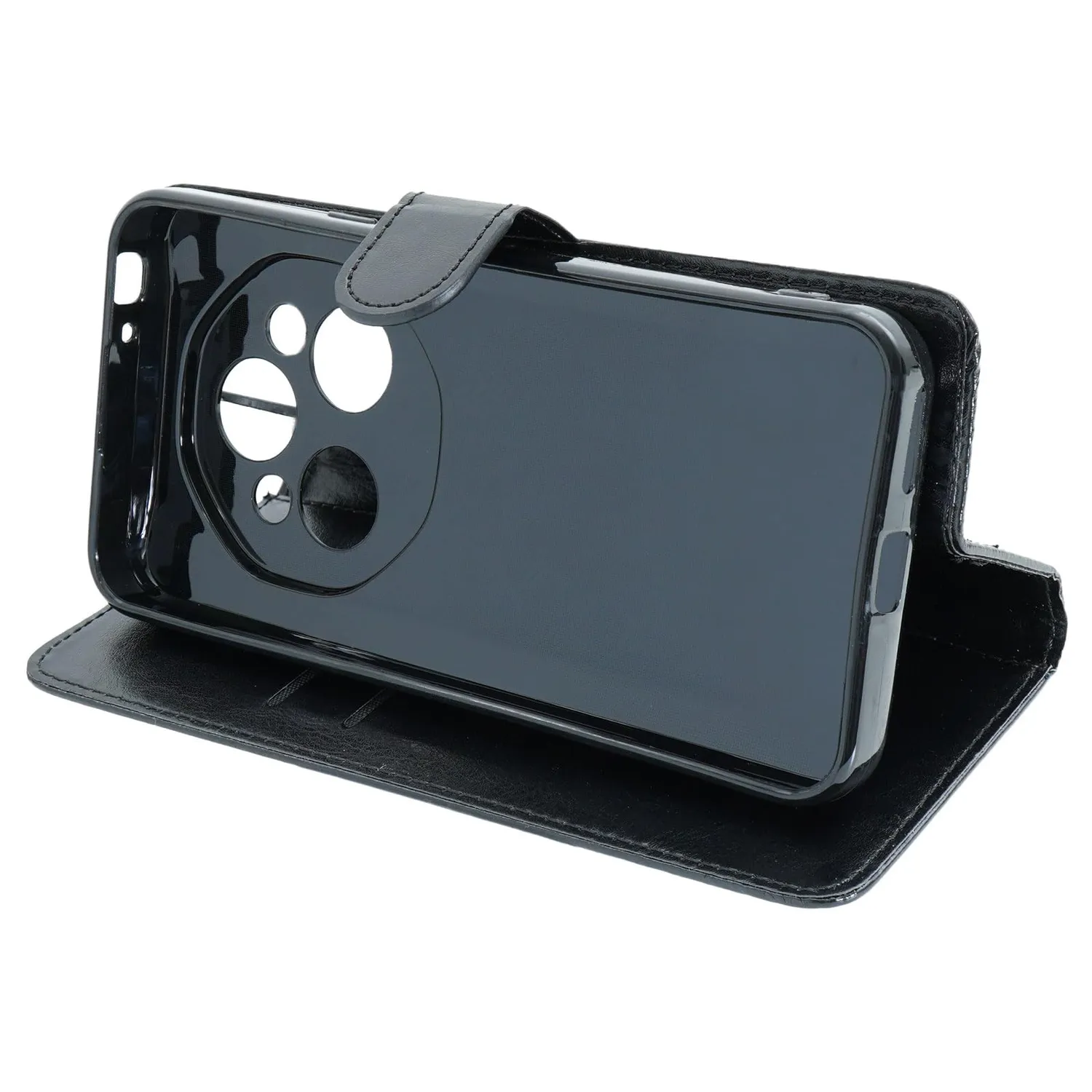 caseroxx Bookstyle custodia a libro per Oukitel WP210 Pro nera pelle