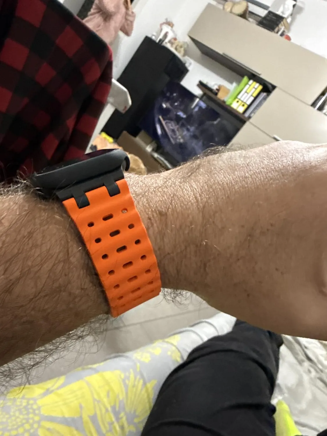 MoKo Ocean Apple Watch 49mm cinturino nero impermeabile
