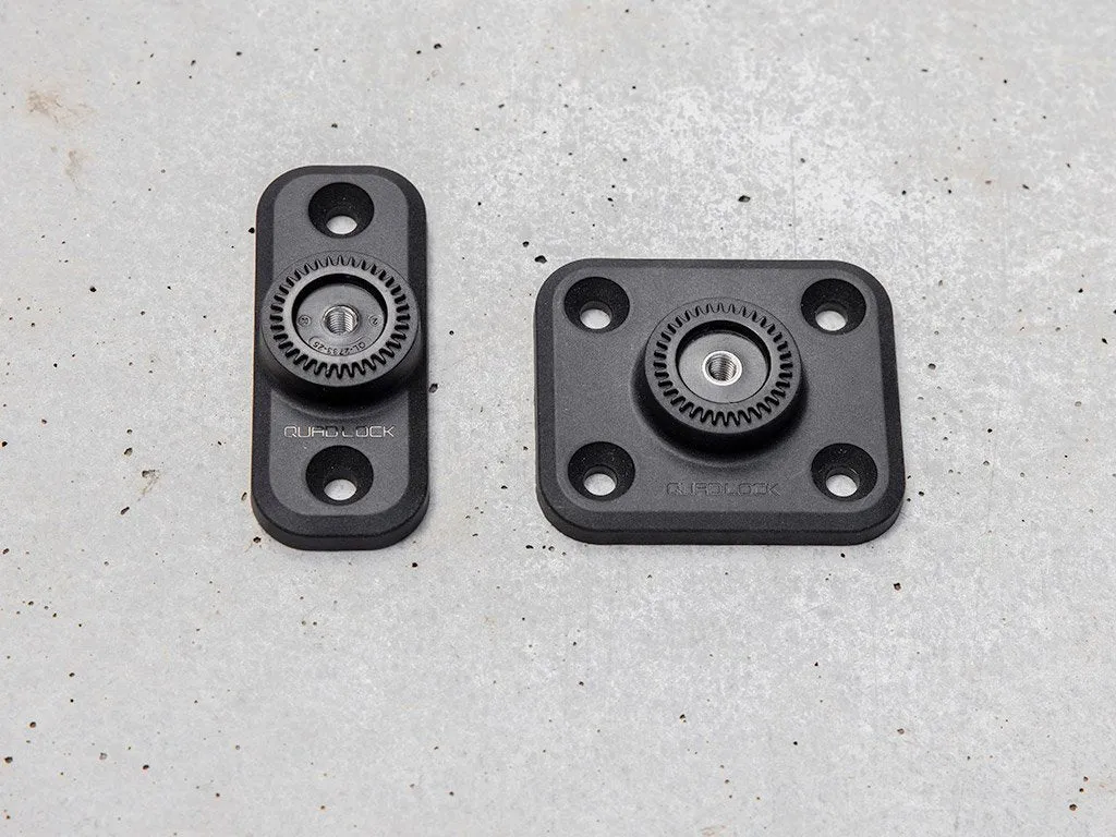 Quad Lock 360 Base Rettangolare Piatta supporto 2 fori