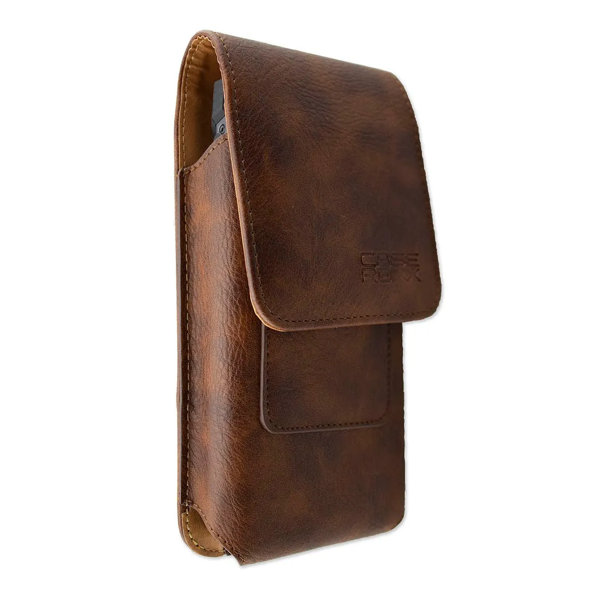 caseroxx Outdoor fondina Oukitel WP23 marrone con clip 360°