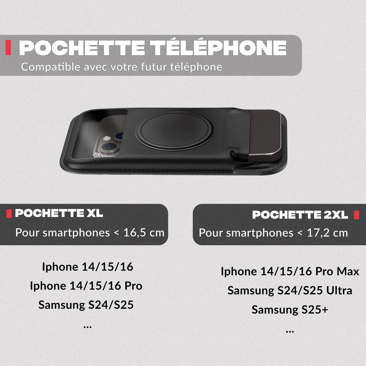 Shapeheart Pro Boost supporto telefono moto XL magnetico