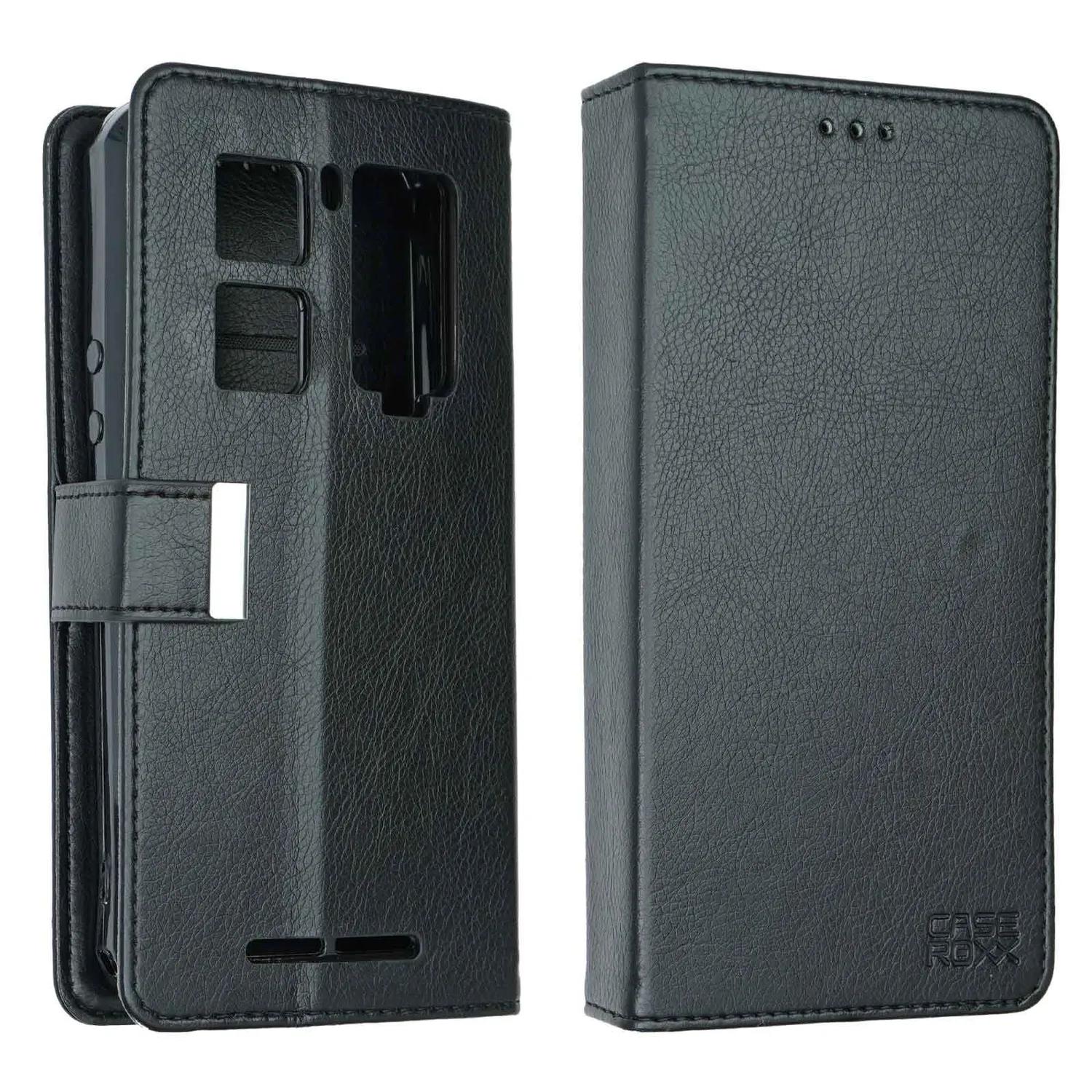 caseroxx Oukitel WP300 Pro cover libro nera portacarte