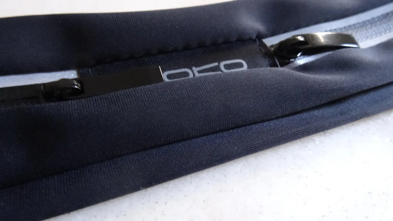 MoKo marsupio running nero doppia tasca riflettente
