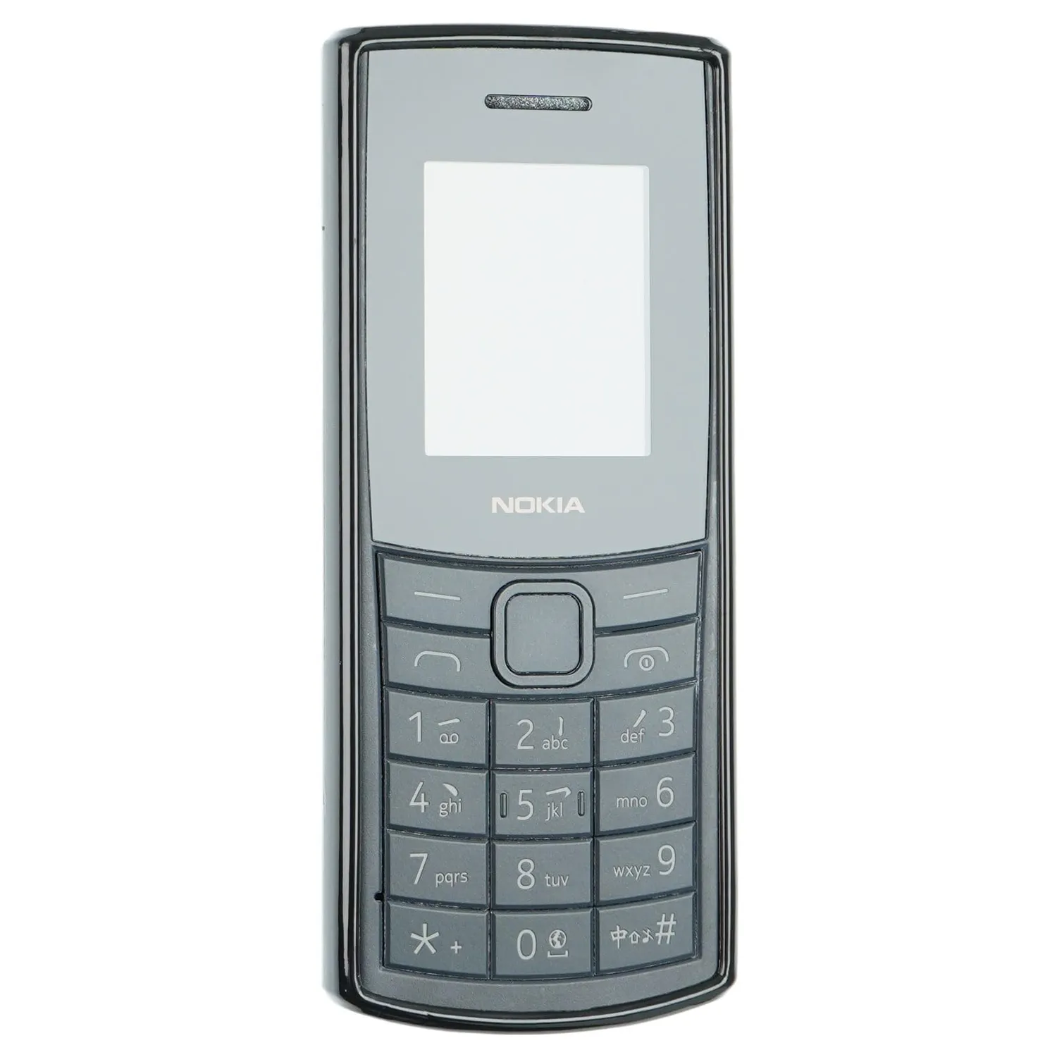 caseroxx Nokia 105/110 4G 2023 cover TPU nera antiurto