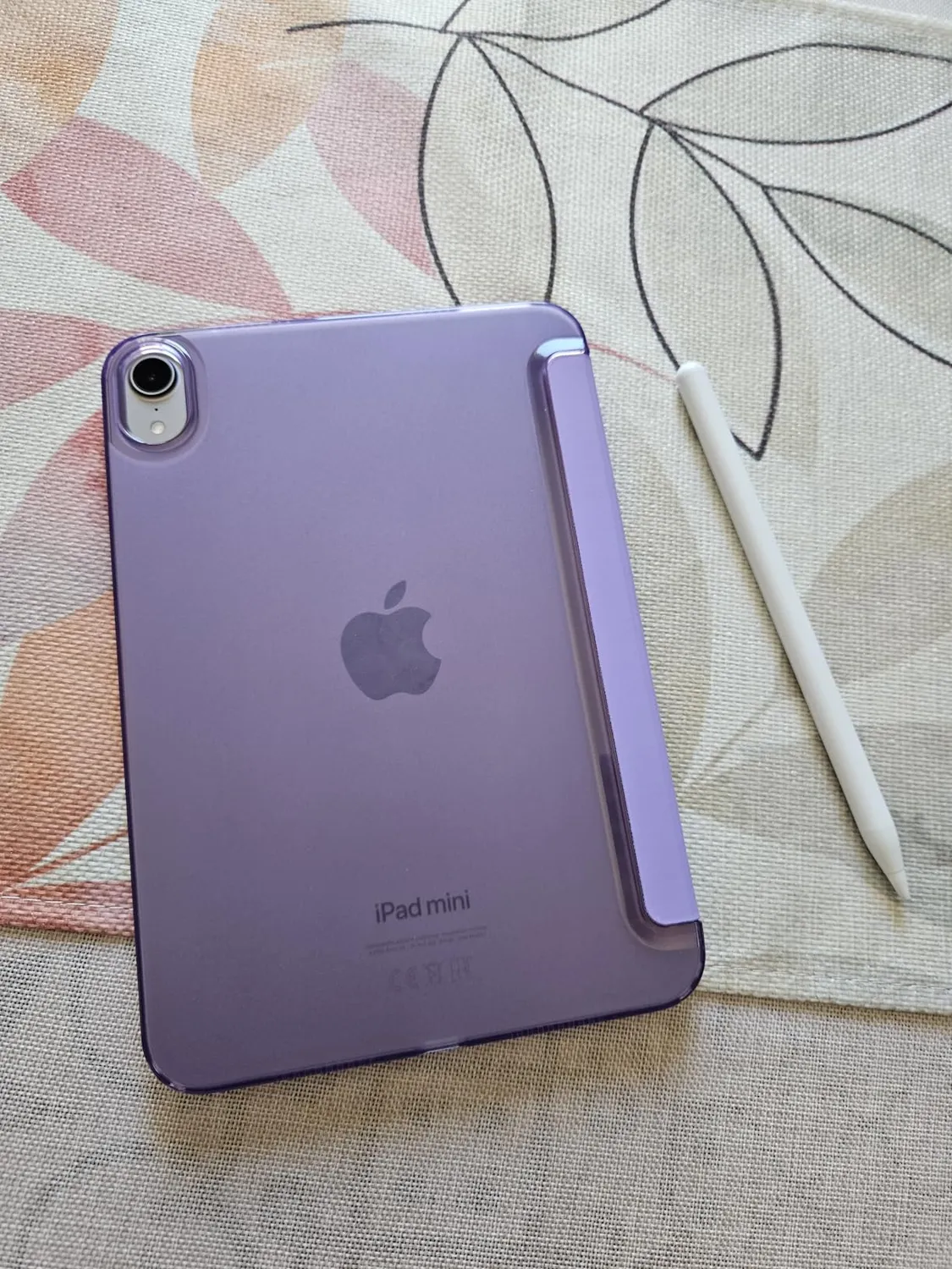 MoKo cover iPad mini 6-7 8,3" fiori fragranti con pencil holder