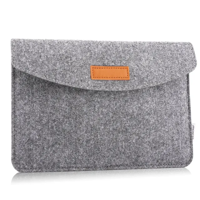 MoKo custodia sleeve feltro tablet 7-8 pollici grigio chiaro antiurto