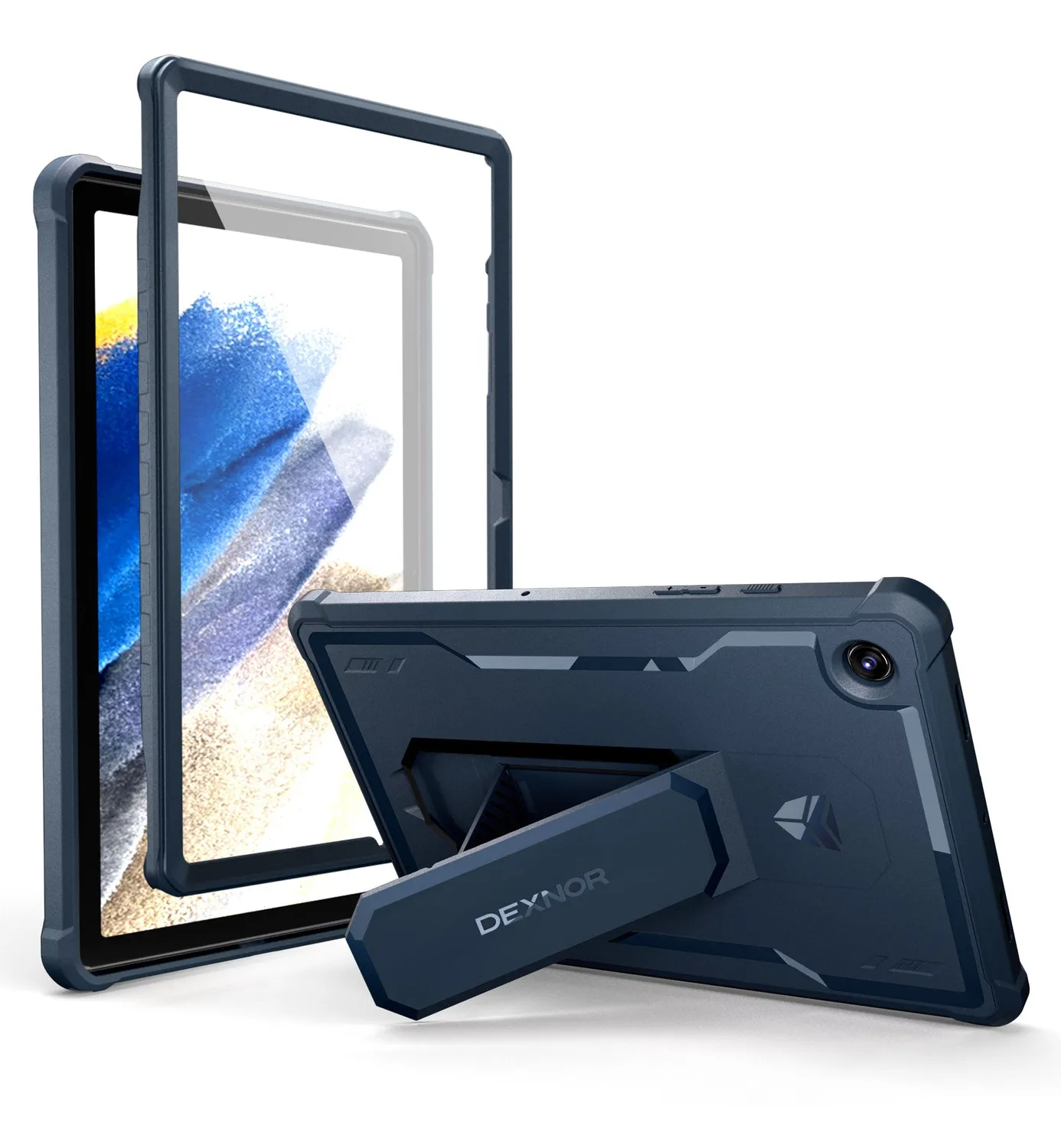 Dexnor Galaxy Tab A8 cover tablet nero antiurto