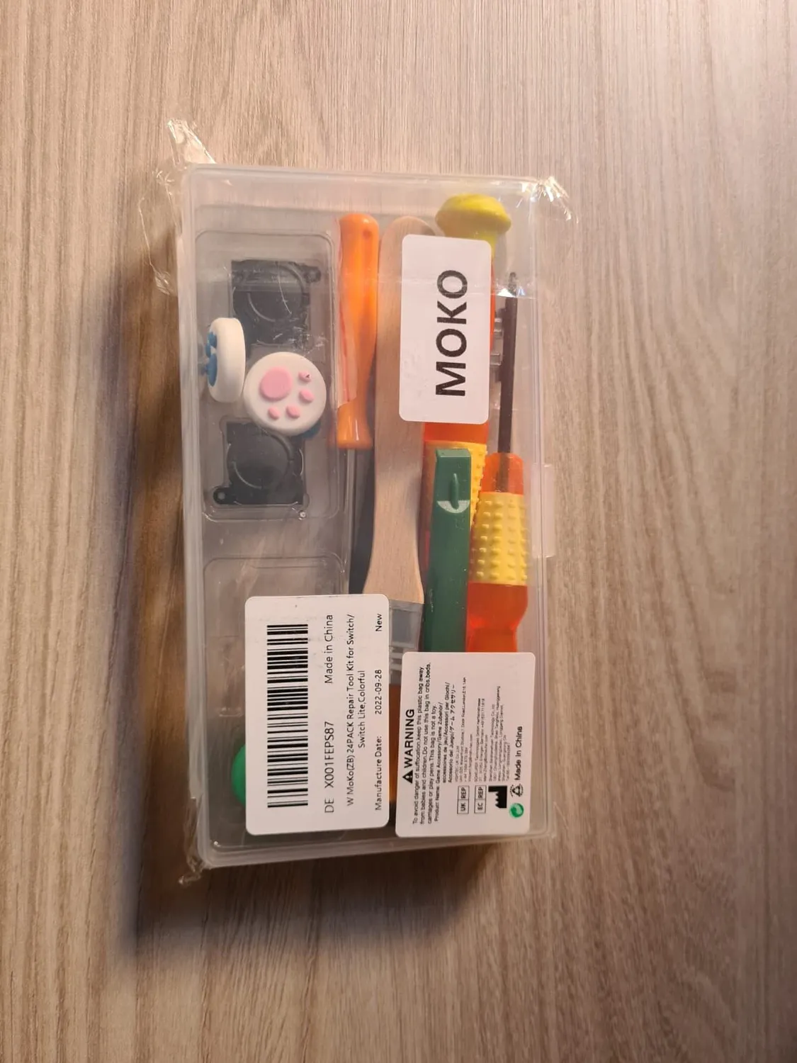 MoKo Switch kit riparazione joystick 24 pezzi drift