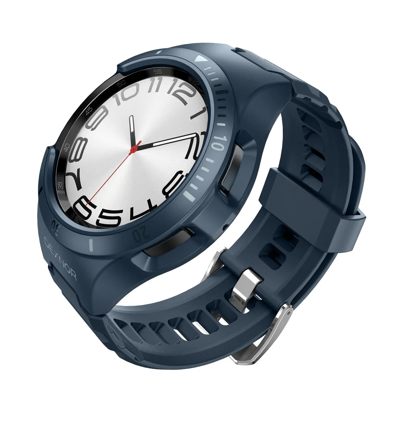 Dexnor per Galaxy Watch 6 cover 47mm nera bumper