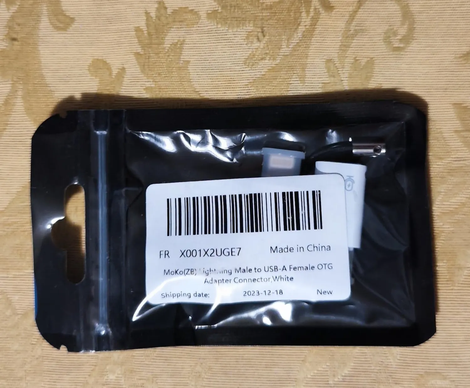 MoKo Adattatore Lightning USB-C+USB-A 2 Pezzi OTG