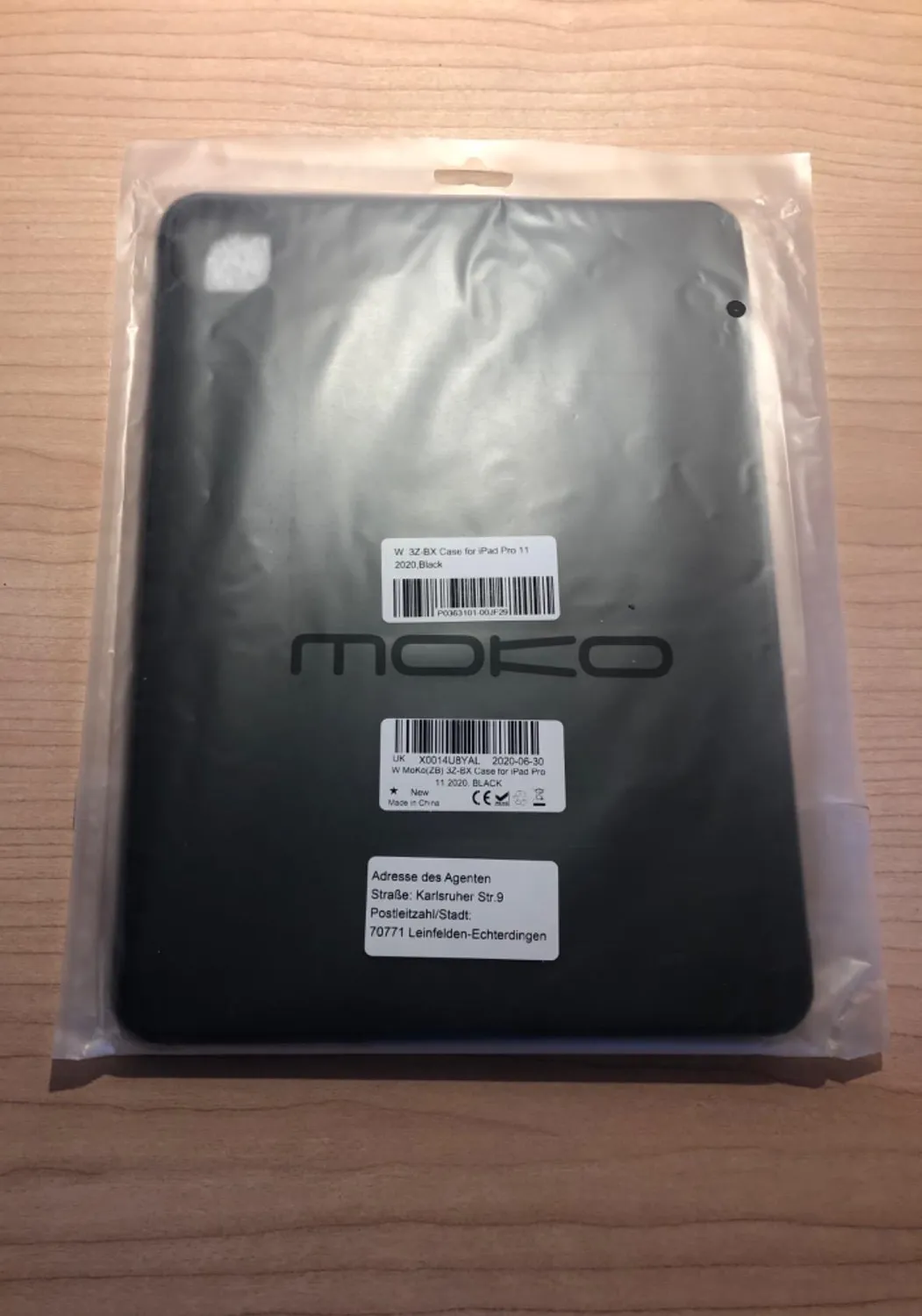 MoKo iPad Air 11 M4/M3/M2 cover blu marino portapenna