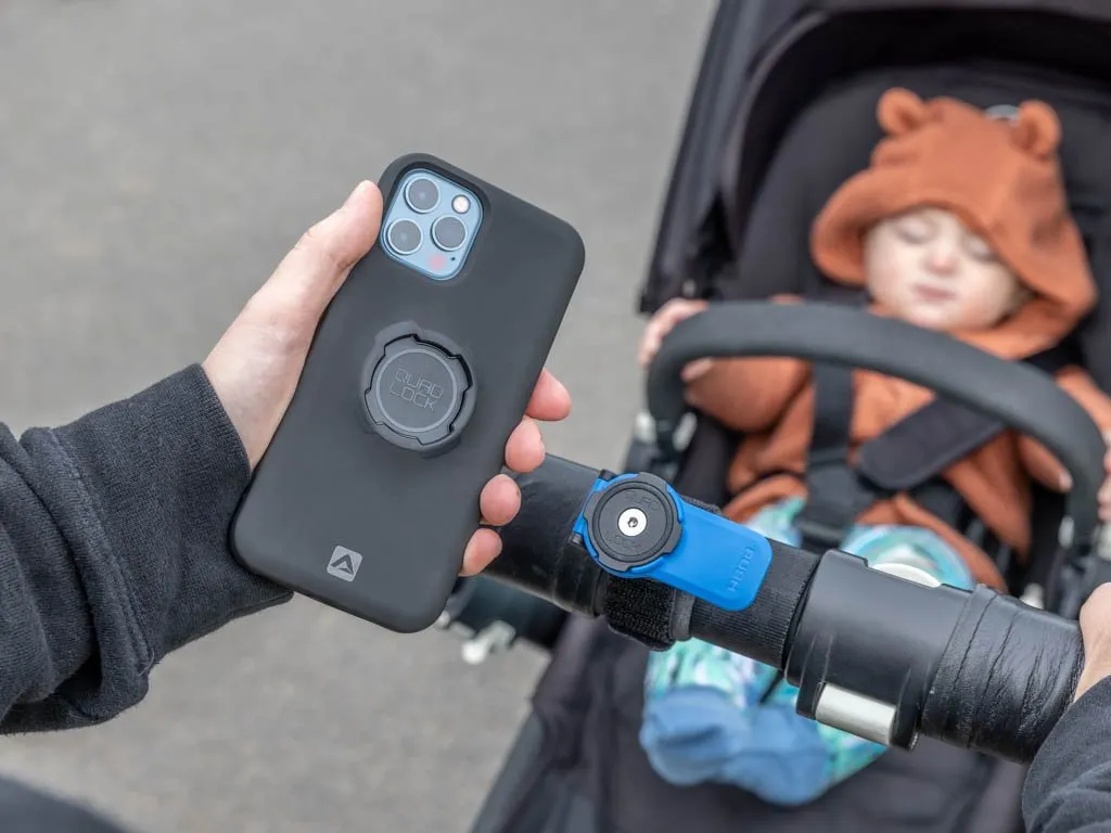 Quad Lock Kit Passeggino iPhone supporto sgancio rapido