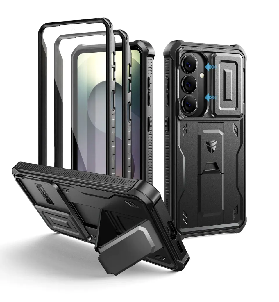 Dexnor Galaxy S26 cover nera con copricamera 2026