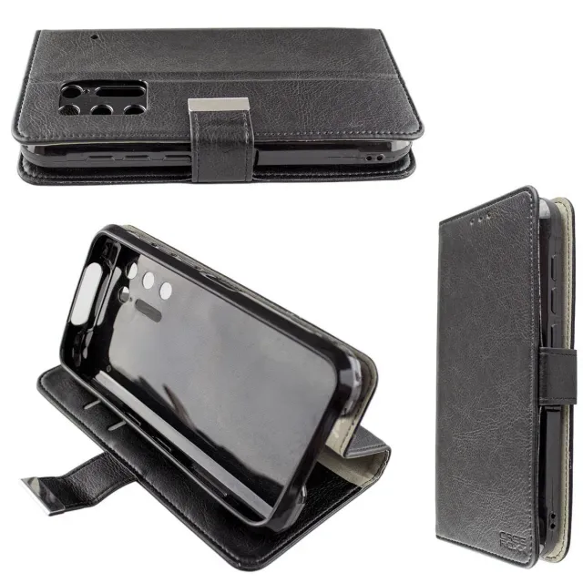 caseroxx Bookstyle custodia Doogee S97 Pro nera antiurto