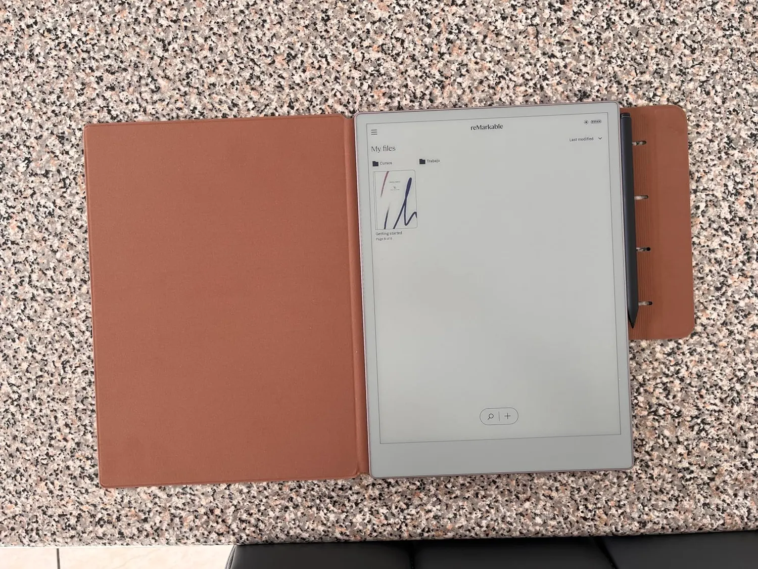 MoKo reMarkable Paper Pro 11,8 custodia nero pelle