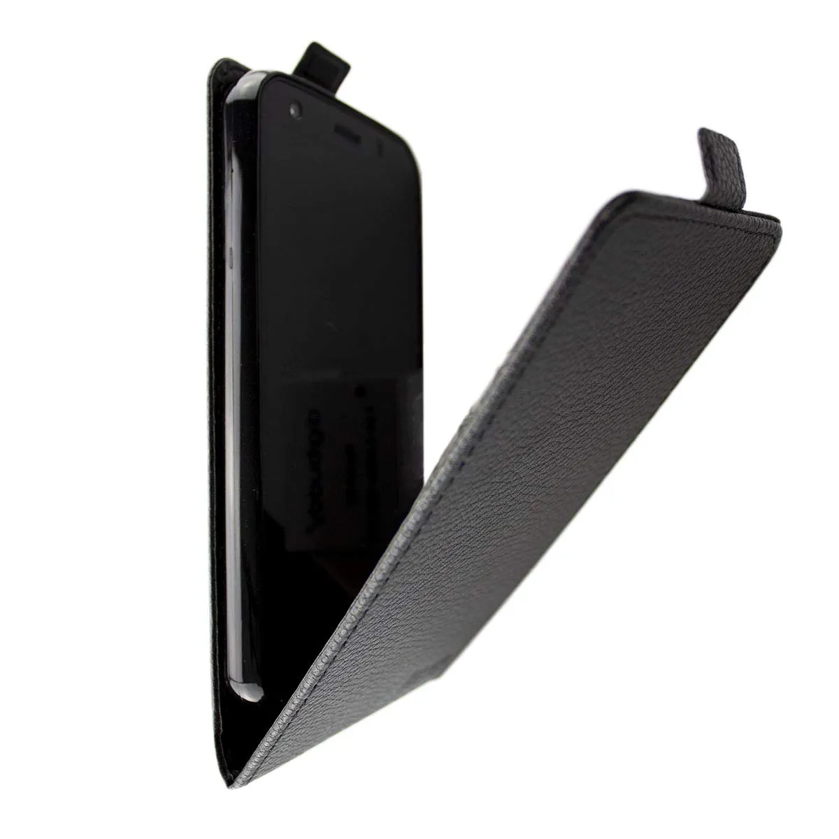 caseroxx Flip Cover custodia Cat S52 nera libro
