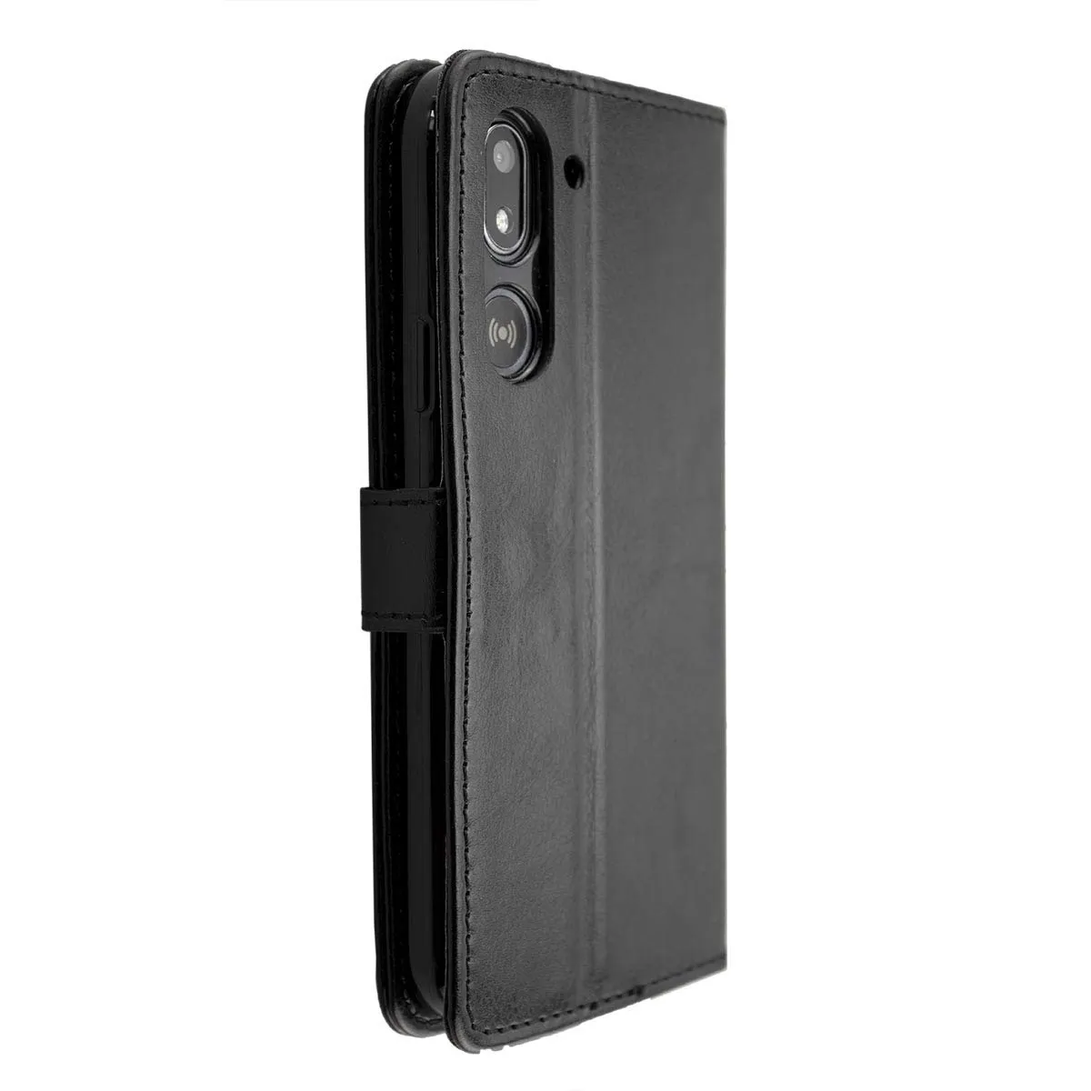 caseroxx Bookstyle Custodia per Doro 8050 Plus nero portafoglio