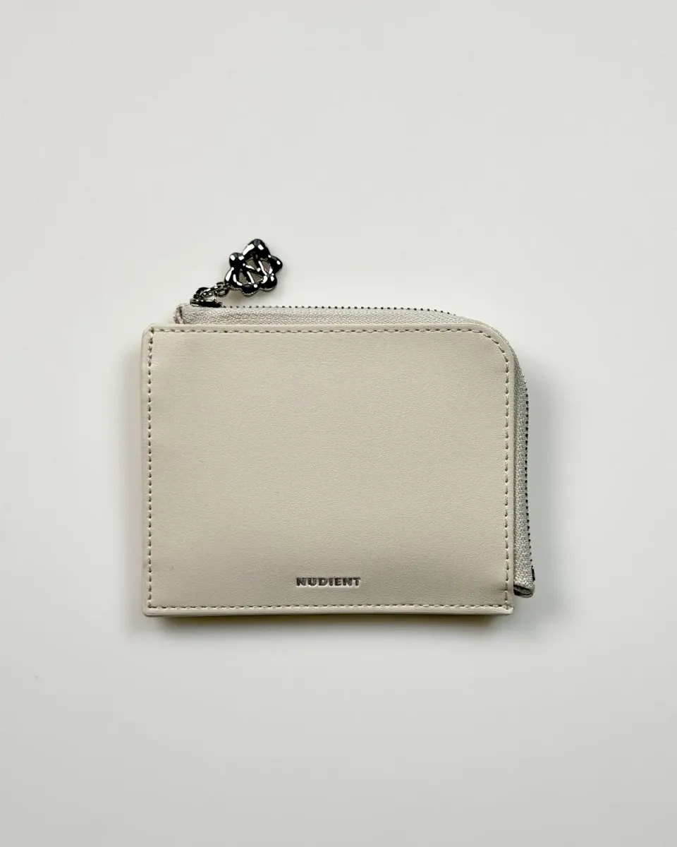 Nudient Zipper Wallet portafoglio cerniera pelle riciclata