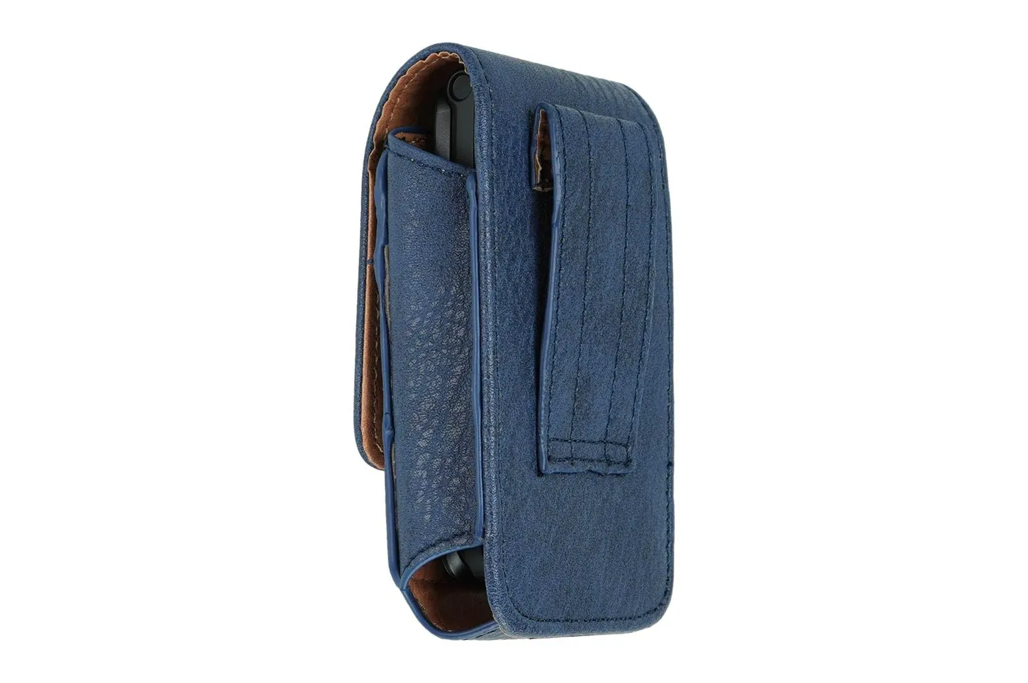 caseroxx Tasca SPC Titan Azzurra in Pelle con Passante Cintura