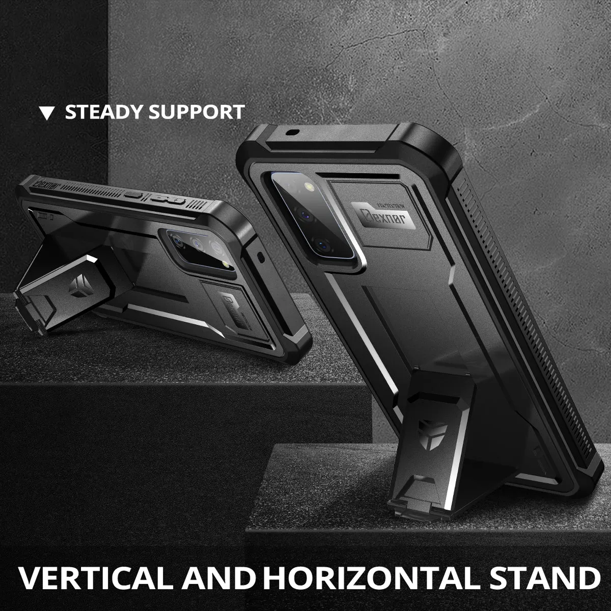 Dexnor cover Galaxy S20 FE bumper nero antishock