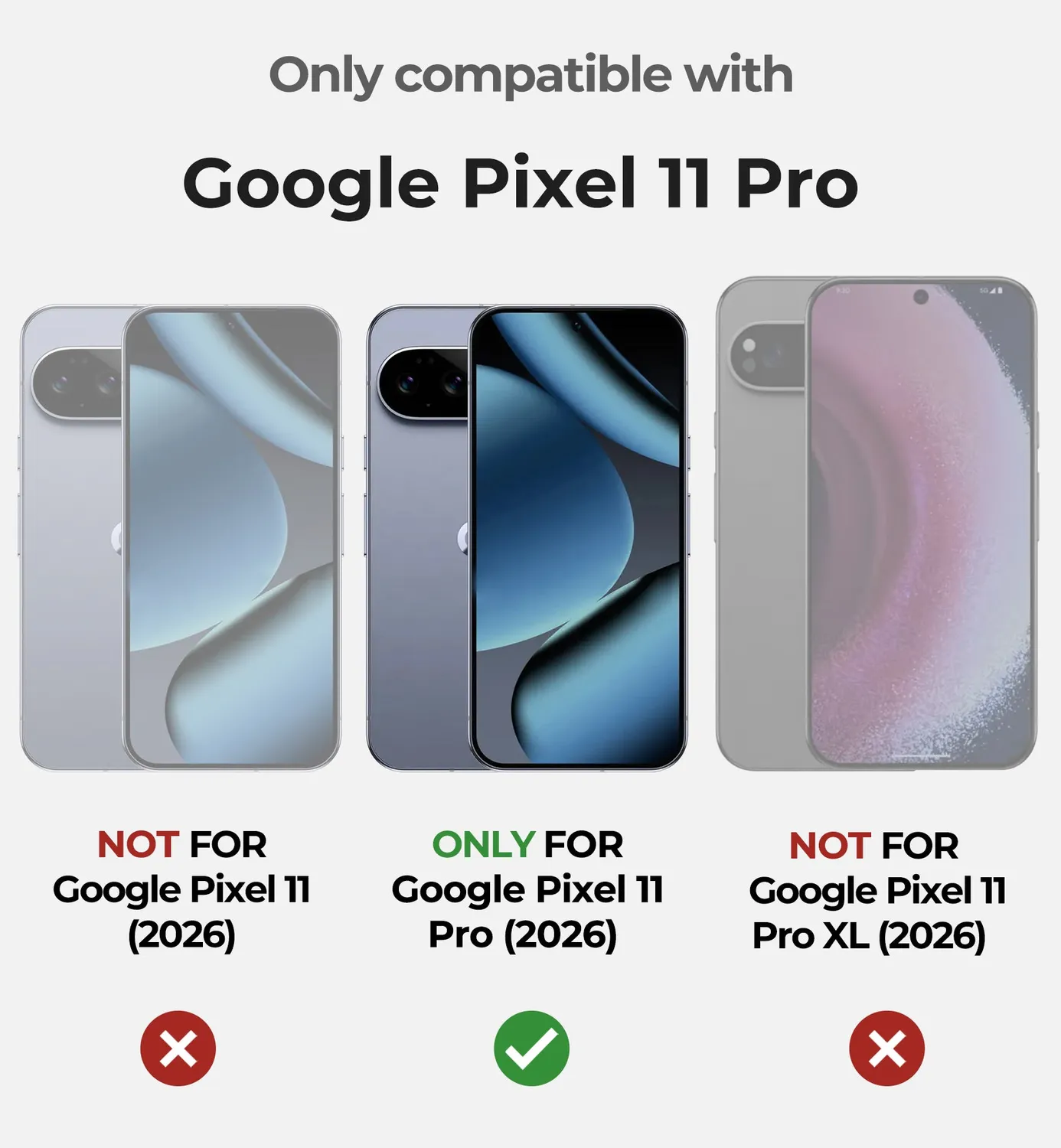 Dexnor cover Pixel 11 Pro nera antishock con cavalletto