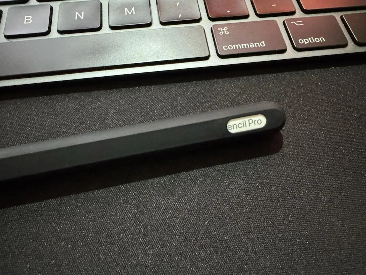 MoKo Cover Apple Pencil Pro/2 Custodia Silicone Nero Antigraffio