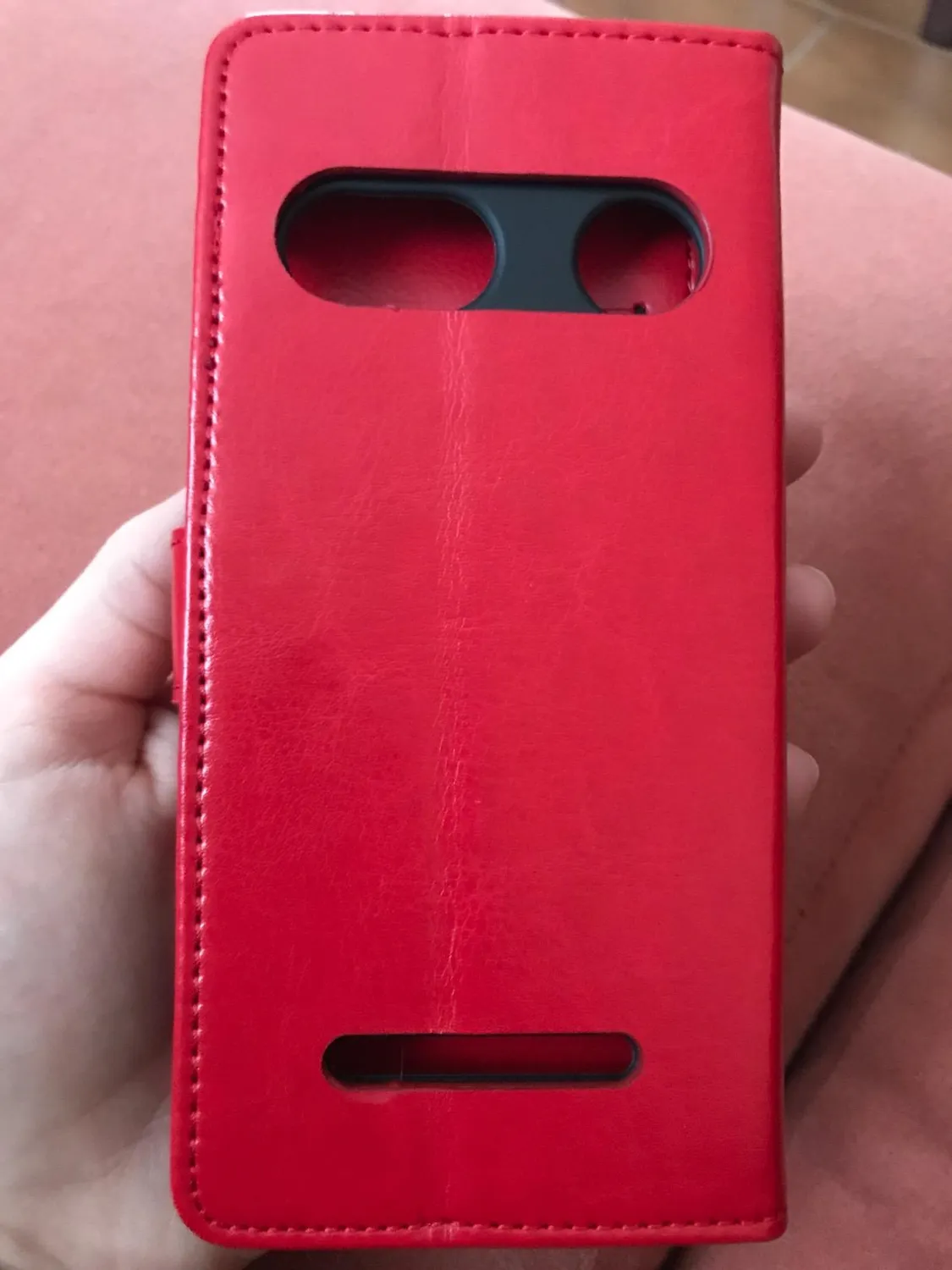 caseroxx Bookstyle Doro 8035 custodia libro rosso carta