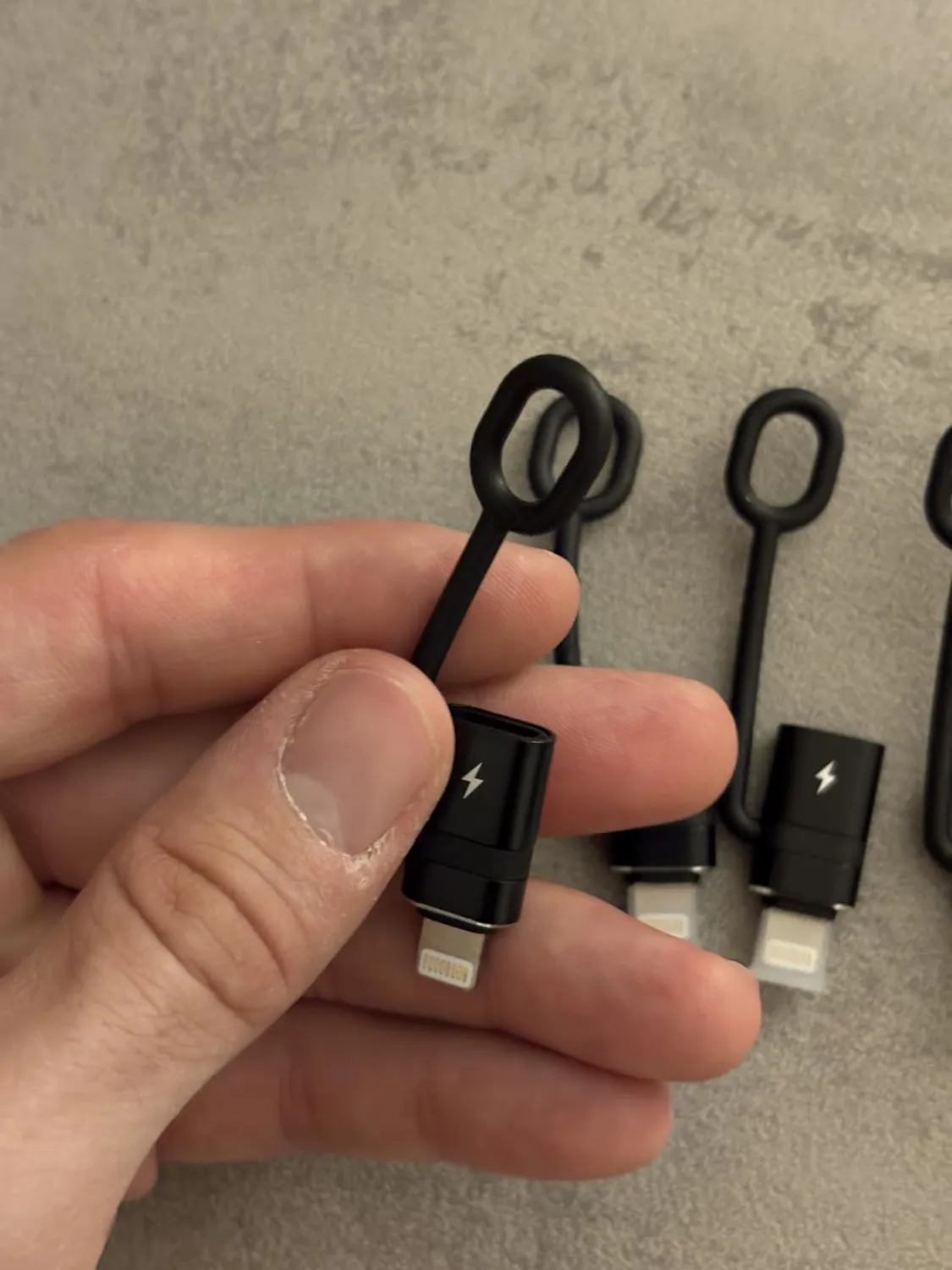 MoKo USB-C Lightning Adattatore Nero 36W 2 pezzi