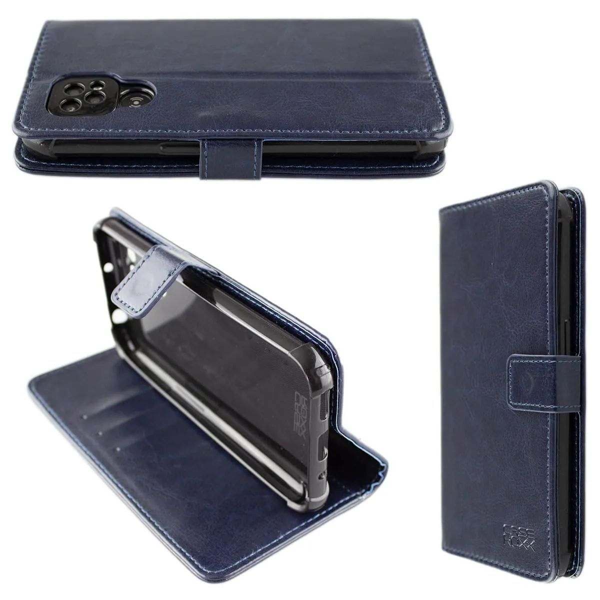 caseroxx Custodia Libro Doro 8100 8200 8220 Pelle Rosso