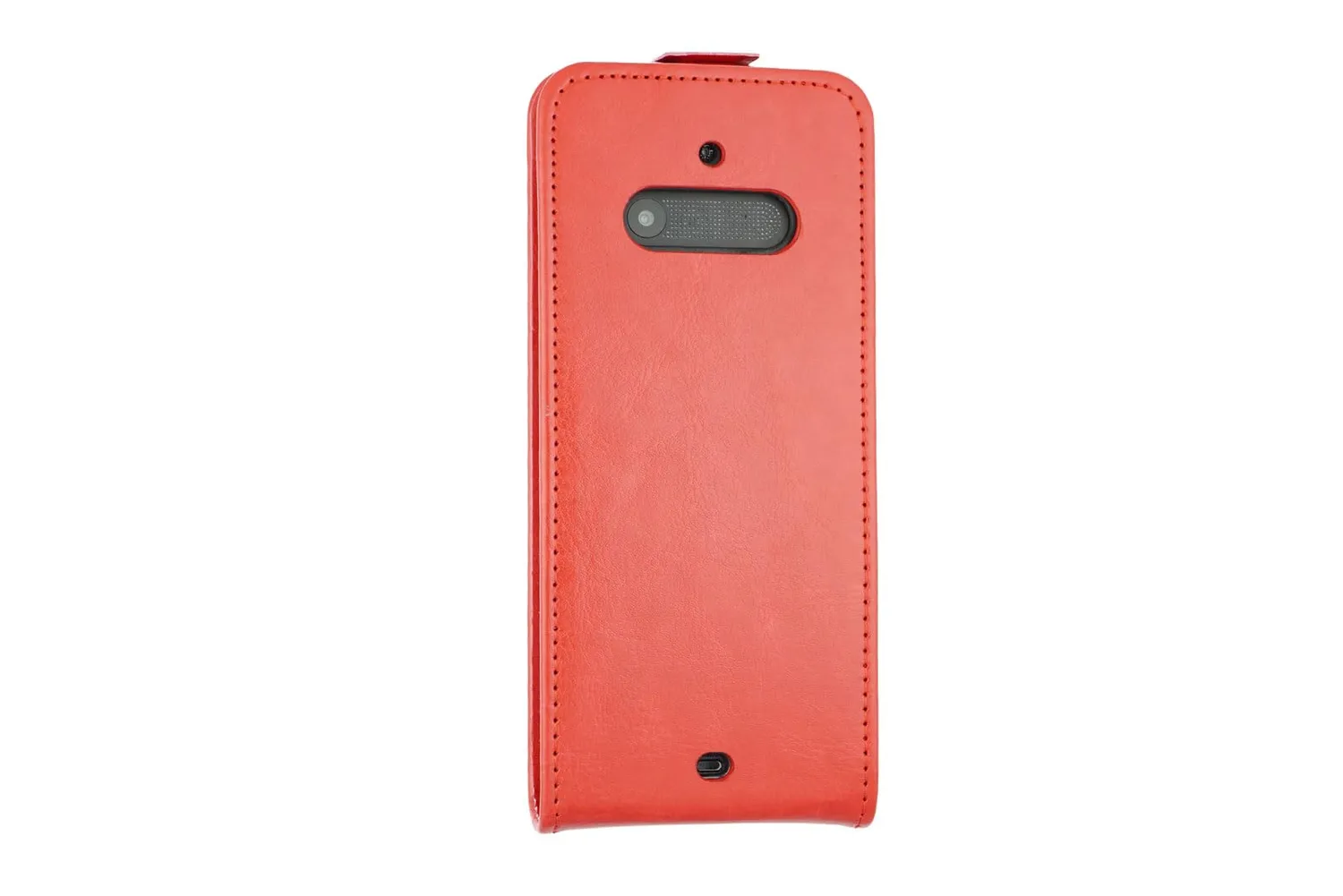 caseroxx Flip Cover Cat B40 custodia rossa magnetica