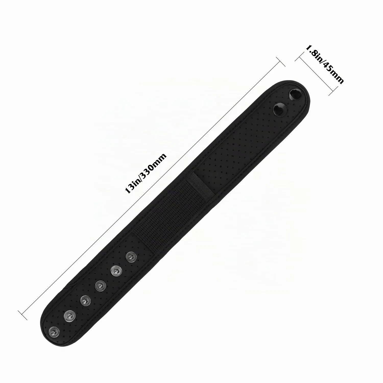 MoKo Fitbit Garmin fascia caviglia nero neoprene 2 pezzi