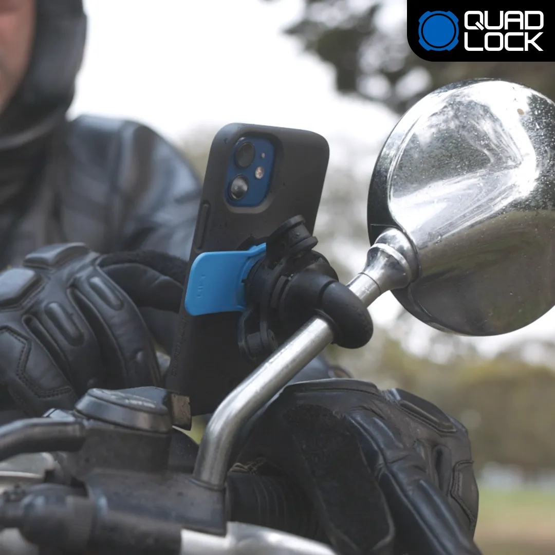 Quad Lock supporto specchietto moto scooter manubrio