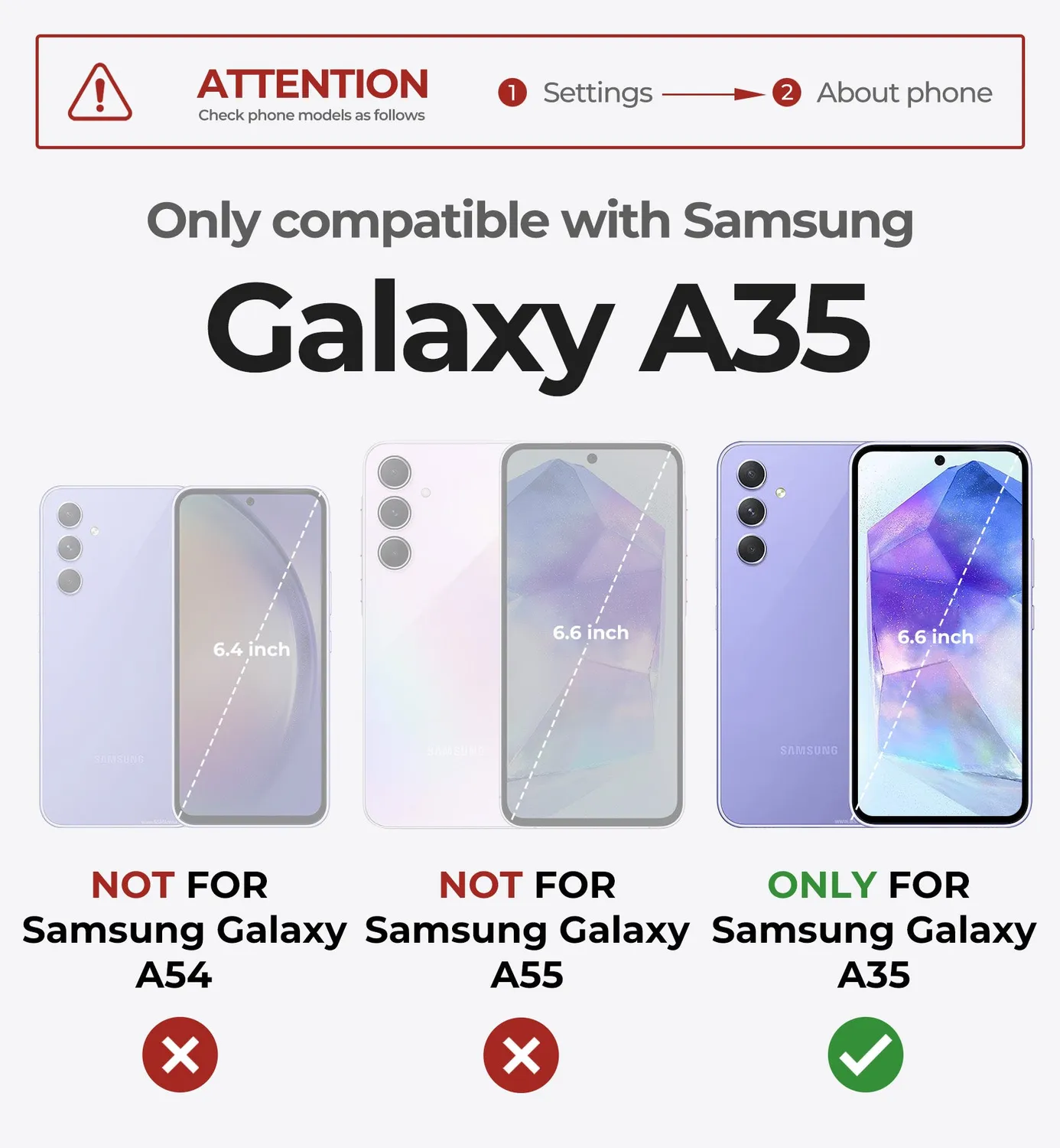 Dexnor Galaxy A35 5G cover nera antiurto 2 pellicole