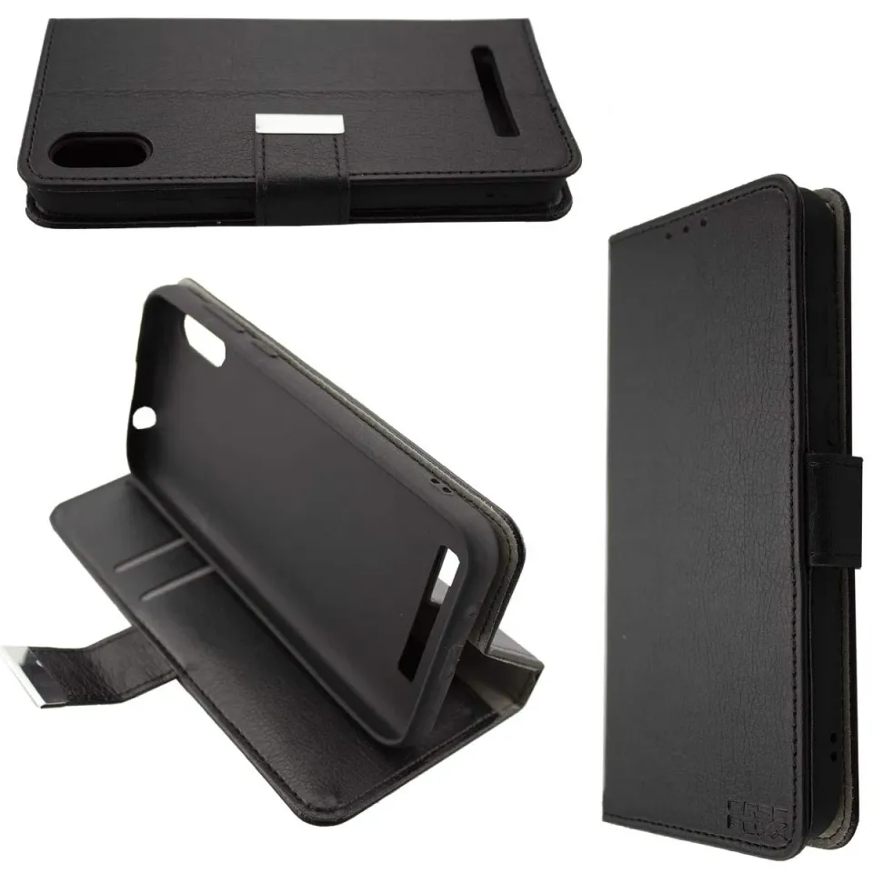 caseroxx Bookstyle Doogee X90 custodia libro nera portacarte