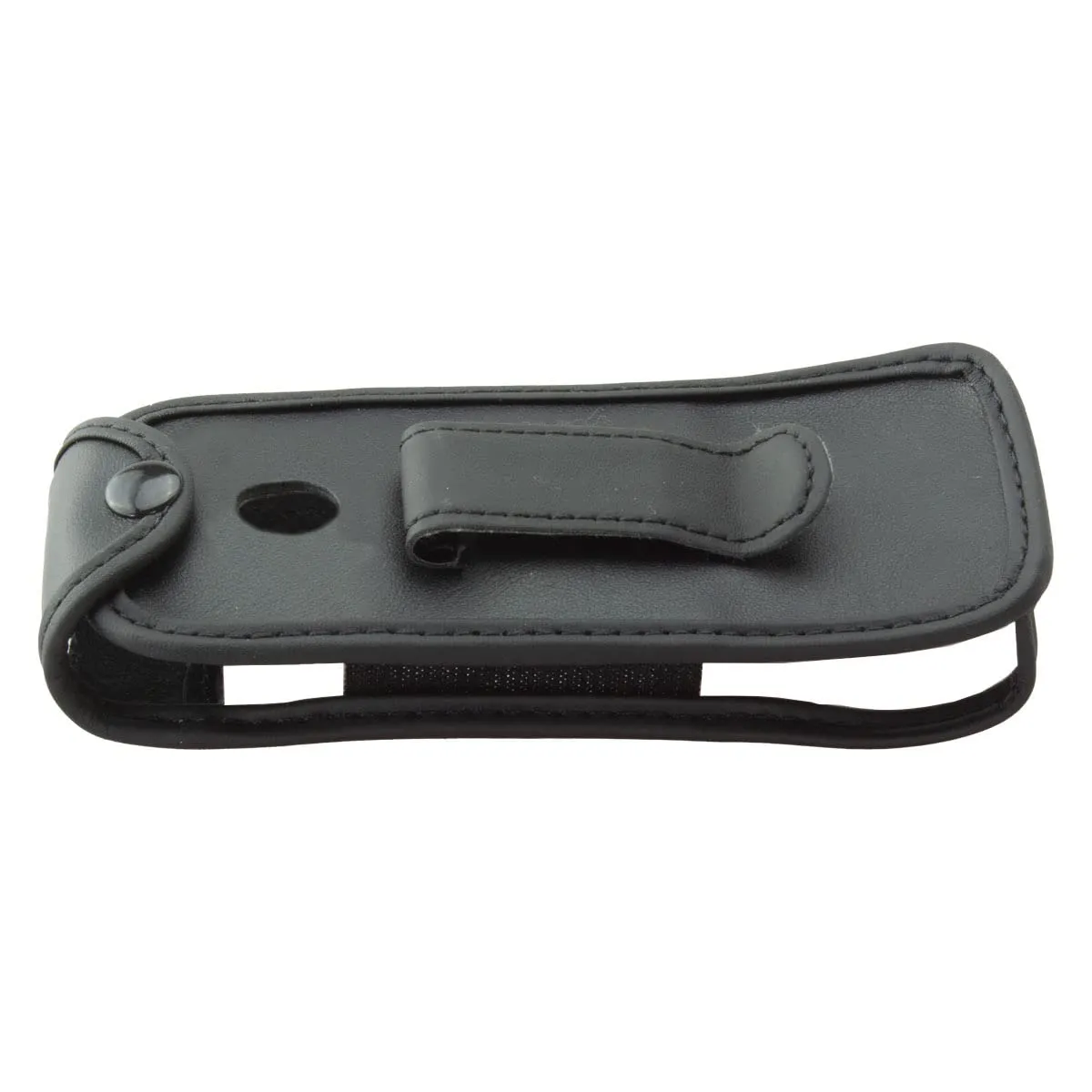caseroxx Borsa Pelle Nokia 105 110 4G Nera con Clip