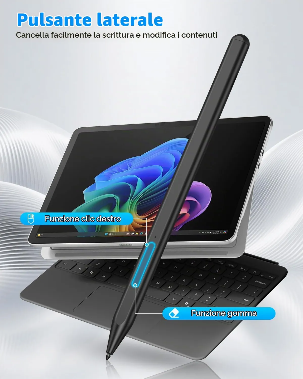 MoKo Surface Pro penna stylus Type-C 1024 livelli