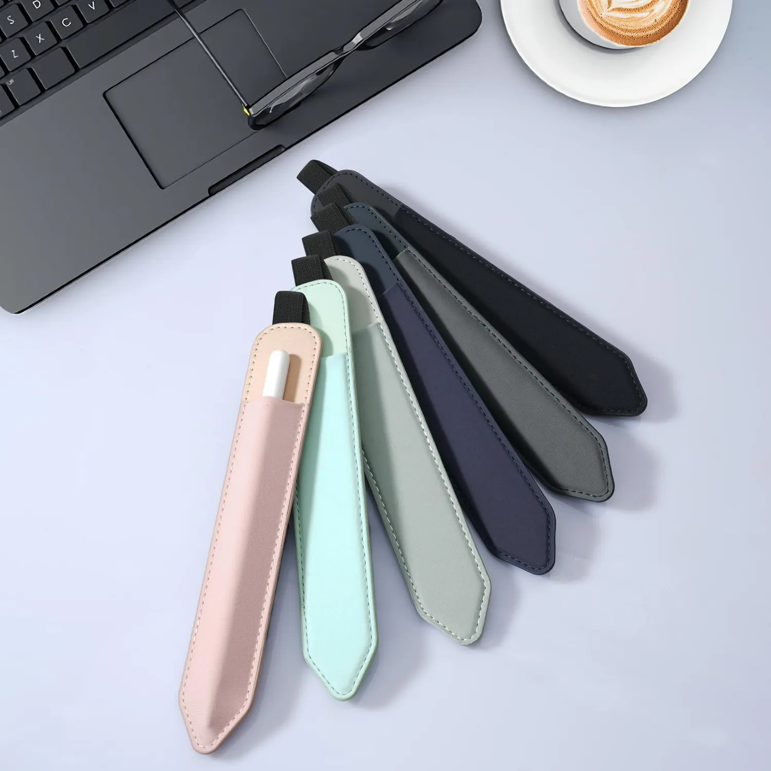 MoKo Apple Pencil custodia porta penna grigio scuro