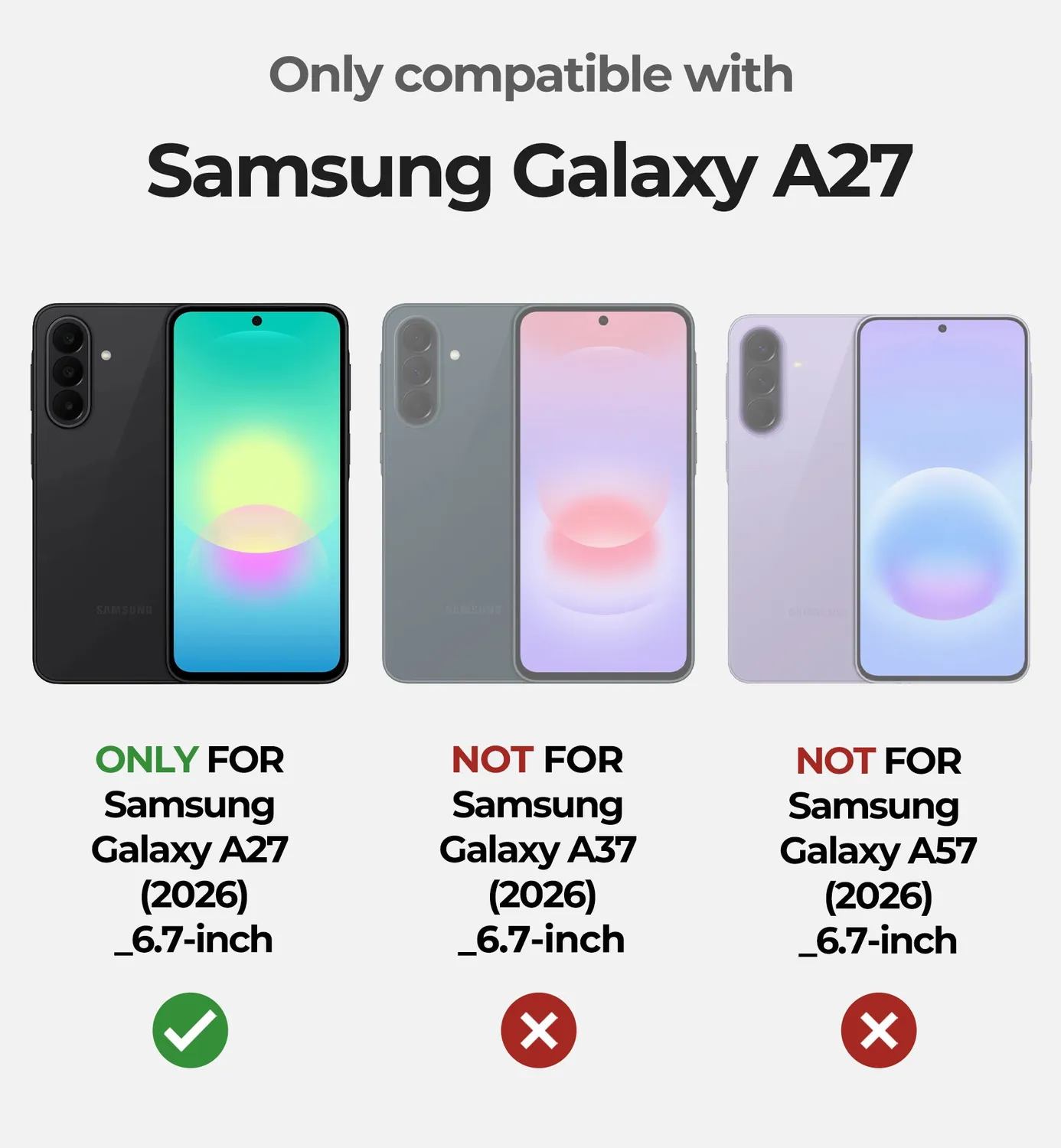 Dexnor Galaxy A27 5G cover nera antishock 6,7" con stand