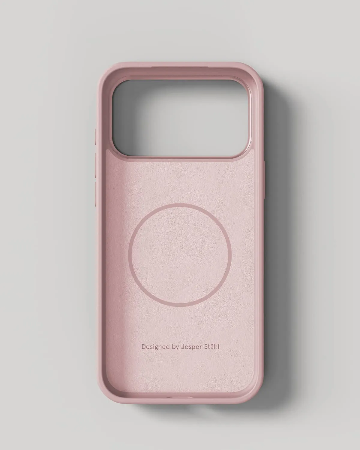 Nudient Bold Case iPhone 17 Pro Max cover Dusk Pink MagSafe