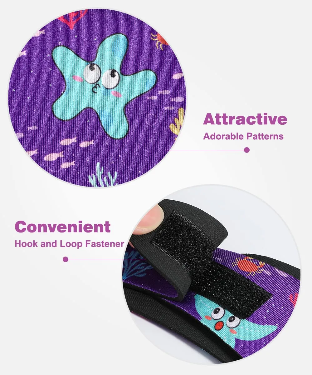 MoKo Fascia Nuoto Bambini M Viola Neoprene