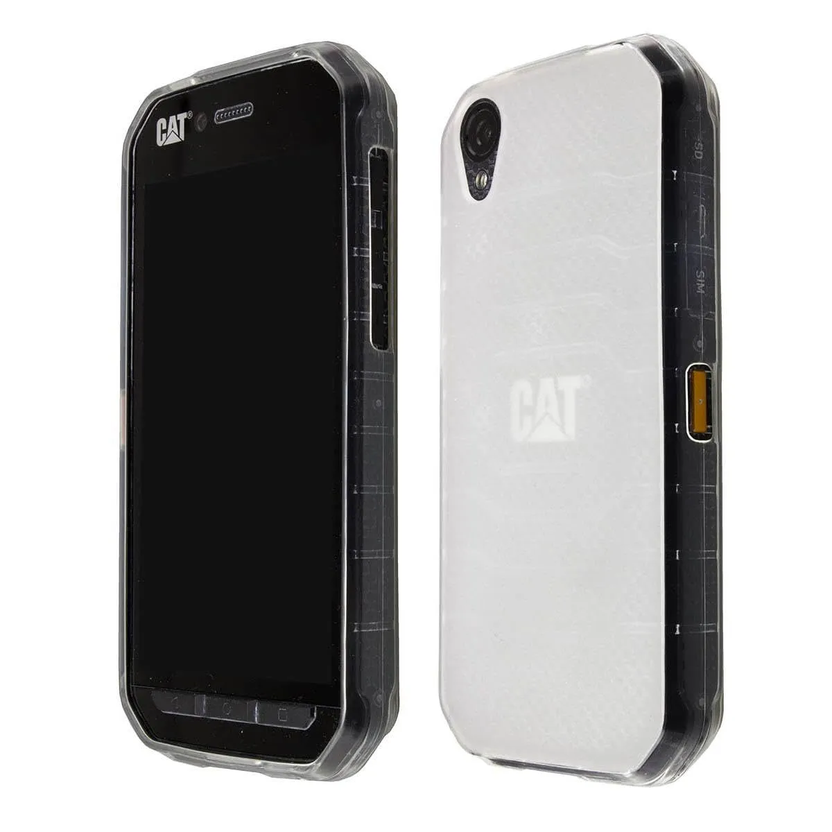 caseroxx TPU-Custodia Cat S41 trasparente antiurto