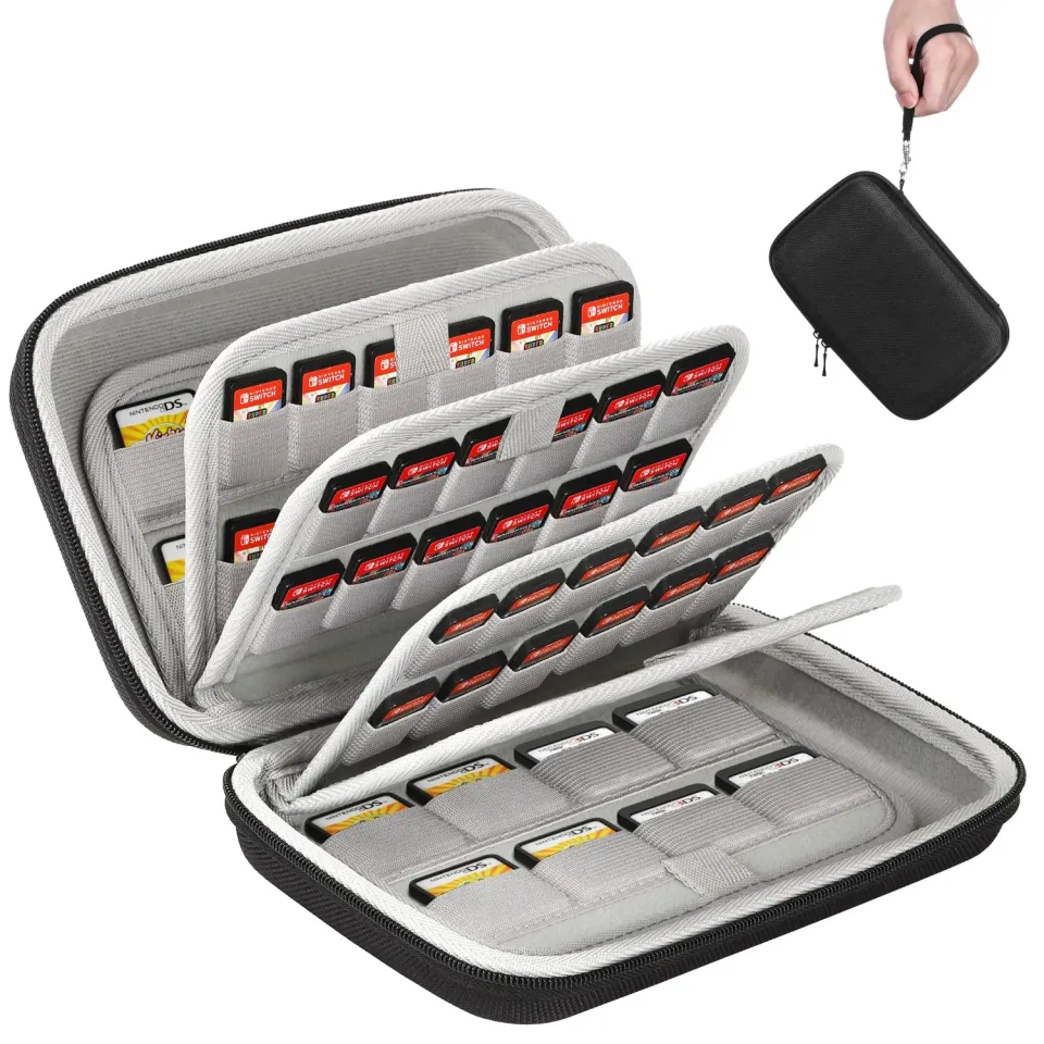 MoKo Switch custodia porta giochi EVA 80 tasche
