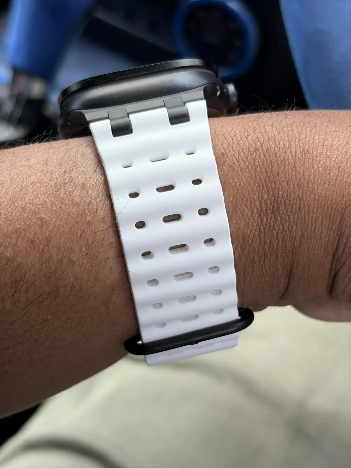 MoKo Ocean Apple Watch 49mm cinturino nero impermeabile