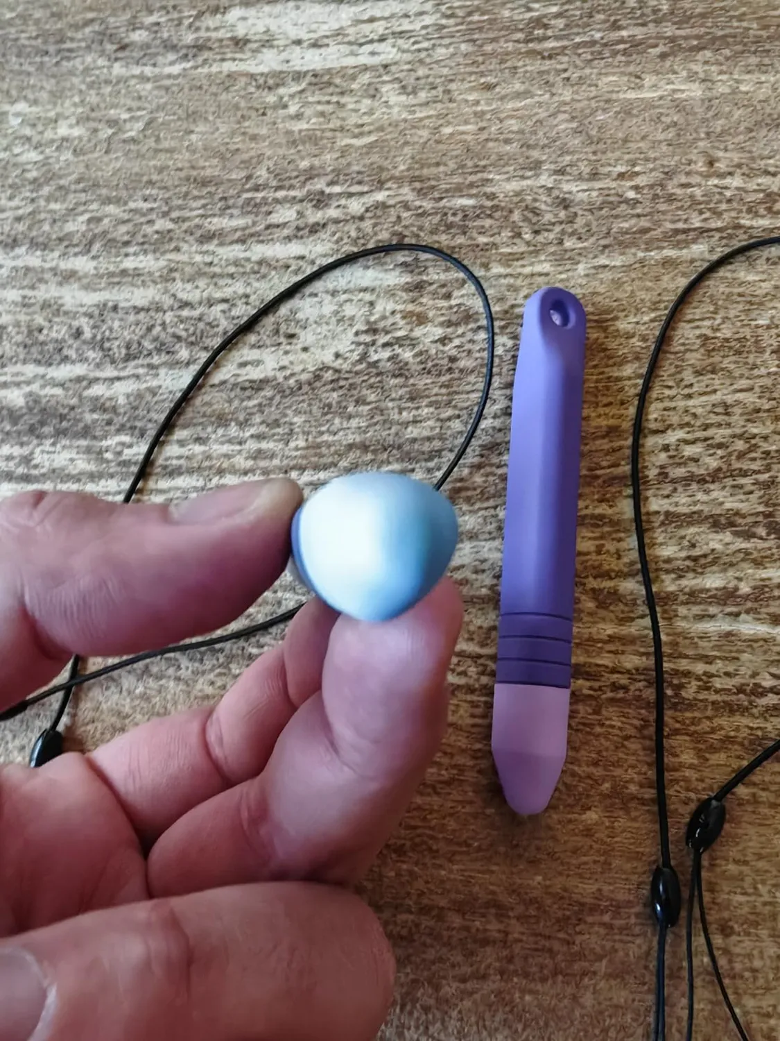 MoKo Stilo Touchscreen Bambini 2 Pezzi Blu+Viola Morbido