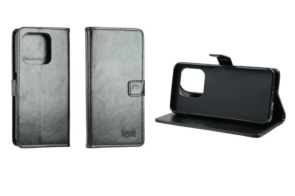 caseroxx Bookstyle Custodia Emporia Smart 6 Cover Nera