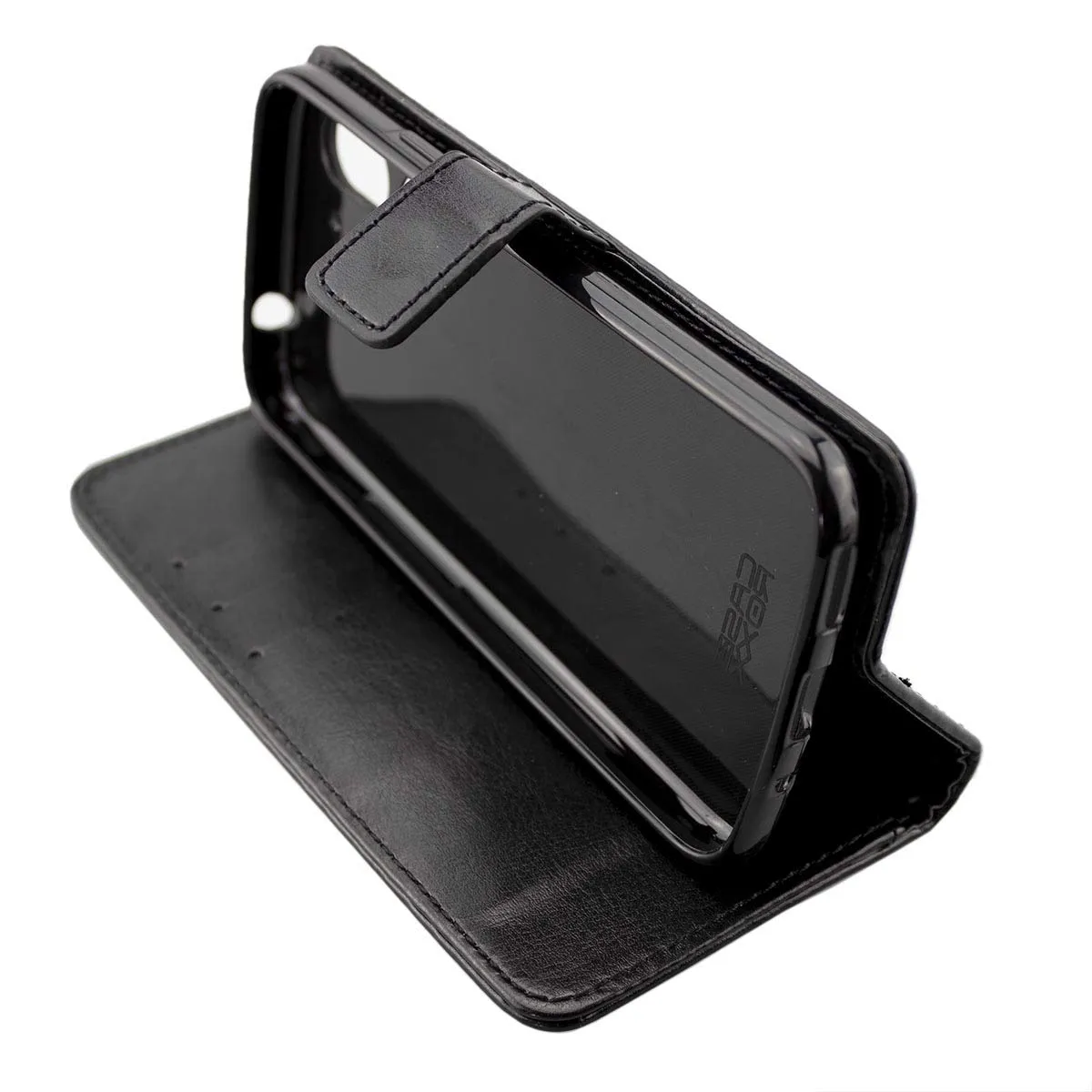 caseroxx Bookstyle Custodia per Doro 8050 Plus nero portafoglio