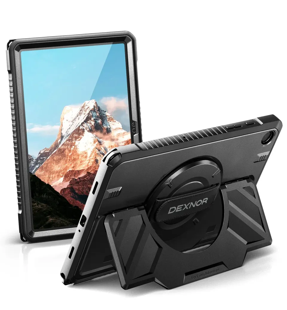Dexnor Galaxy Tab A9 Plus 11" custodia nera rugged